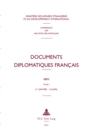 Image for Documents diplomatiques frandcais: 1971 - Tome I (1er janvier - 30 juin)