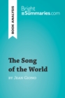 Image for Song of the World by Jean Giono (Book Analysis)