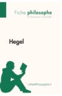 Image for Hegel (Fiche philosophe) : Comprendre la philosophie avec lePetitPhilosophe.fr