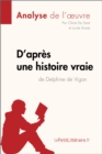 Image for D&#39;apres une histoire vraie de Delphine de Vigan (Analyse de l&#39;A uvre): Comprendre la litterature avec lePetitLitteraire.fr