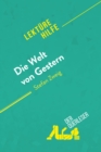 Image for Die Welt von Gestern von Stefan Zweig (Lekturehilfe): Detaillierte Zusammenfassung, Personenanalyse und Interpretation