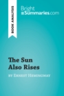 Image for Sun Also Rises by Ernest Hemingway (Book Analysis): Detailed Summary, Analysis and Reading Guide