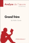 Image for Grand frere de Mahir Guven (Analyse de l&#39;oeuvre): Comprendre la litterature avec lePetitLitteraire.fr.