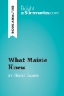 Image for What Maisie Knew by Henry James (Book Analysis): Detailed Summary, Analysis and Reading Guide