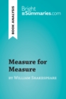Image for Measure for Measure by William Shakespeare (Book Analysis): Detailed Summary, Analysis and Reading Guide