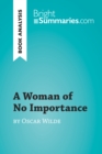 Image for Woman of No Importance by Oscar Wilde (Book Analysis): Detailed Summary, Analysis and Reading Guide