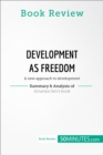 Image for Book Review: Development as Freedom by Amartya Sen: A new approach to development