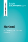 Image for Herland by Charlotte Perkins Gilman (Book Analysis): Detailed Summary, Analysis and Reading Guide