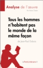 Image for Tous Les Hommes N&#39;habitent Pas Le Monde De La Meme Facon