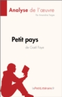 Image for Petit Pays De Gael Faye (Analyse De l&#39;A Uvre)