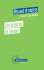 Image for Les langages de l&#39;amour (Resume et analyse du livre de Gary Chapman)