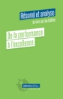 Image for De La Performance a L&#39;excellence (Resume Et Analyse De Jim Collins)