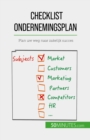 Image for Checklist ondernemingsplan