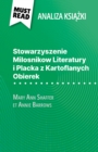 Image for Stowarzyszenie Milosnikow Literatury i Placka z Kartoflanych Obierek ksiazka Mary Ann Shaffer i Annie Barrows