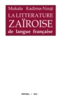 Image for La Litterature Zairoise De Langue Francaise
