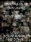 Image for Journals of Sir John Lauder, Lord Fountainhall