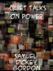 Image for Quiet talks on power