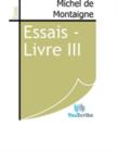 Image for Essais - Livre III.