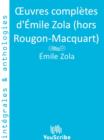 Image for A uvres completes d&#39;Emile Zola (hors Rougon-Macquart).