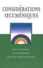 Image for Ecumenical Considerations : For Dialogues and Relations with People of Other Religions