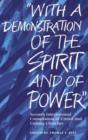 Image for &quot;With A Demonstration of the Spirit and of Power&quot;