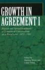Image for Growth in Agreement I