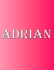 Image for Adrian : 100 Pages 8.5&quot; X 11&quot; Personalized Name on Notebook College Ruled Line Paper