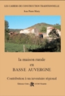 Image for La maison rurale en Basse-Auvergne