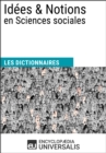 Image for Dictionnaire des Idees &amp; Notions en Sciences sociales: (Les Dictionnaires d&#39;Universalis)