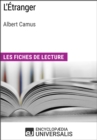 Image for L&#39;Etranger d&#39;Albert Camus: Les Fiches de lecture d&#39;Universalis