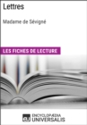 Image for Lettres de Madame de Sevigne: Les Fiches de lecture d&#39;Universalis