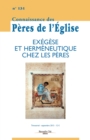 Image for Exegese et hermeneutique chez les Peres