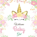 Image for Welcome Baby Girl : Unicorn Baby Shower Guest Book