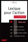 Image for Lexique Pour L&#39;action