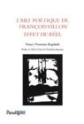 Image for L&#39;art poetique de Francois Villon, effet de reel