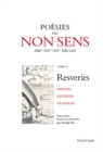 Image for Poesies du non-sens, volume 2: Resveries : oiseuses, resveries, traverses