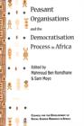 Image for Peasant Organisations and the Democratisation Process in Africa