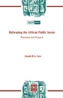 Image for Reforming the African public sector: retrospect and prospects
