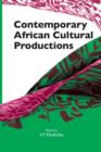 Image for Contemporary African Cultural Productions