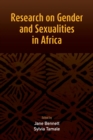 Image for Research on Gender and Sexualities in Africa