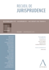 Image for Recueil De Jurisprudence: Responsabilite - Assurances - Accidents Du Travail (Belgique)