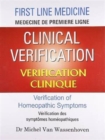 Image for Clinical Verification -- Verification Clinique