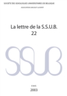Image for Lettre de la S.S.U.B. 22 (21)