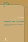 Image for Assessing Urban Governance : The Case of Water Service Co-production in Venezuela