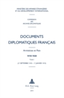 Image for Documents Diplomatiques Francais : Armistices Et Paix - 1918-1920 - Tome I (27 Septembre 1918 - 17 Janvier 1919)