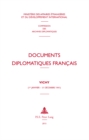 Image for Documents Diplomatiques Francais : Vichy (1er Janvier - 31 Decembre 1941)