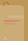 Image for Organizing after Crisis : The Challenge of Learning