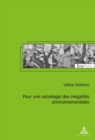 Image for Pour Une Sociologie Des Inegalites Environnementales