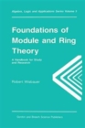 Image for Foundations of Module and Ring Theory