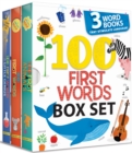 Image for 100 First Words Box Set : 3 Word Books That Stimulate Language (US Edition)